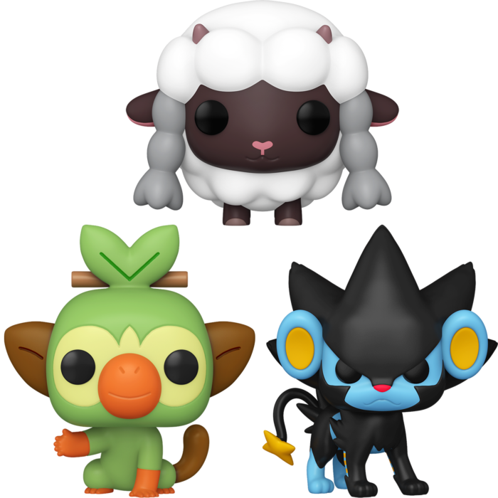 Funko Pop! Pokemon - Sword & Shield - Bundle (Set of 3) - Pop Basement