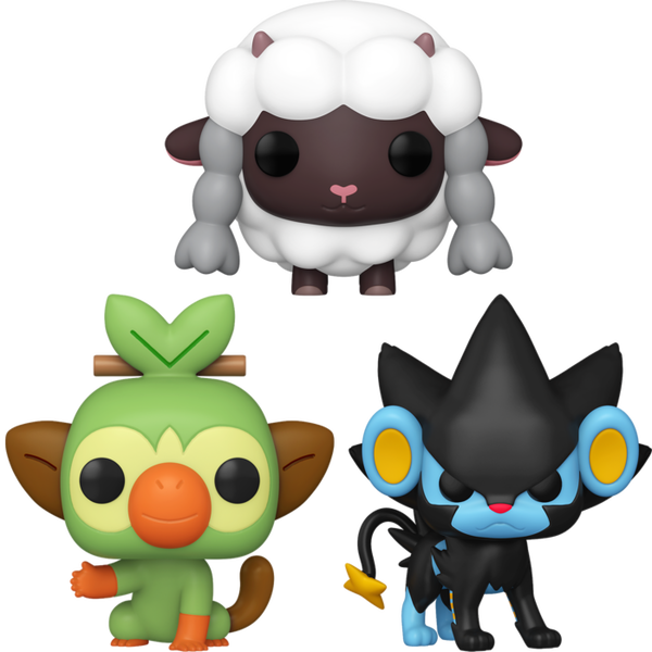Funko Pop! Pokemon - Sword & Shield - Bundle (Set of 3) - Pop Basement