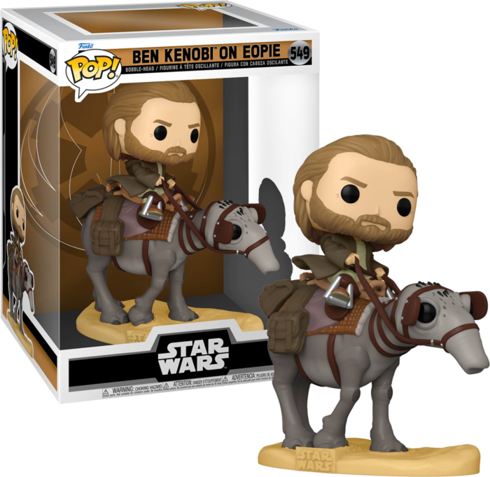 Funko Pop! Star Wars: Obi Wan Kenobi - Ben Kenobi on Eopie Deluxe #549 - Pop Basement