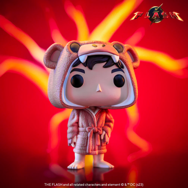 Funko Pop! The Flash (2023) - Barry Allen in Monkey Robe #1345 - Pop Basement