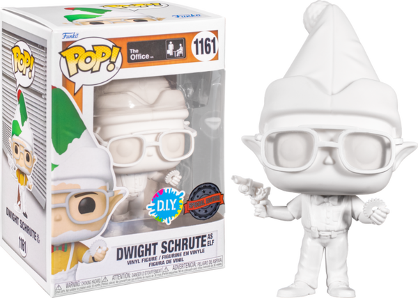 Funko Pop! The Office - Dwight Schrute as Elf DIY #1161 - Pop Basement