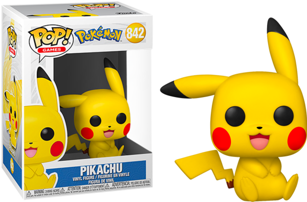 Funko Pop! Pokemon - Pikachu Sitting #842 - Pop Basement