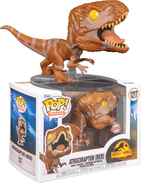 Funko Pop! Jurassic World: Dominion - Atrociraptor Red #1217 - Pop Basement