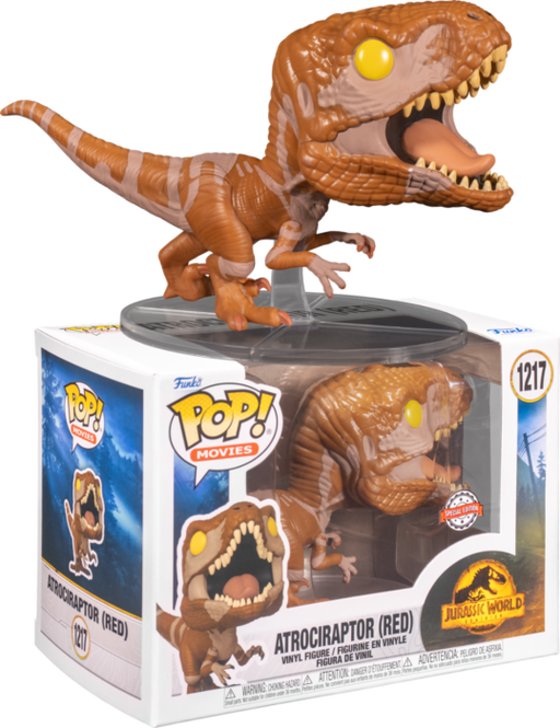 Funko Pop! Jurassic World: Dominion - Atrociraptor Red #1217 - Pop Basement