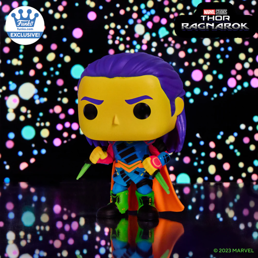Funko Pop! Thor 3: Ragnarok - Loki Blacklight #242 [Restricted Shipping / Check Description] - Pop Basement