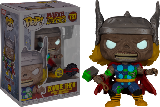 Funko Pop! Marvel Zombies - Thor Zombie Glow in the Dark #787 - Pop Basement