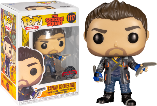 Funko Pop! The Suicide Squad (2021) - Captain Boomerang #1117 - Pop Basement