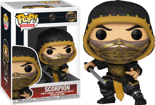 Funko Pop! Mortal Kombat (2021) - Scorpion #1055 - Chase Chance - Pop Basement