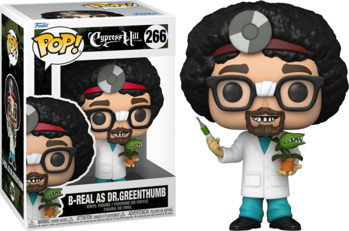 Funko Pop! Cypress Hill - B-Real as Dr. Greenthumb #266 - Pop Basement