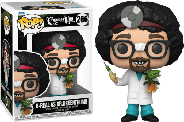 Funko Pop! Cypress Hill - B-Real as Dr. Greenthumb #266 - Pop Basement
