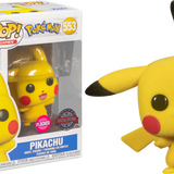 Funko Pop! Pokemon - Pikachu Waving Flocked #553 - Pop Basement