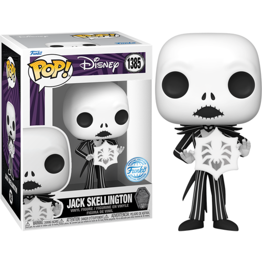Funko Pop! The Nightmare Before Christmas 30th Anniversary - Jack with Snowflake #1385 - Pop Basement
