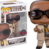 Funko Pop! Notorious B.I.G. - Notorious B.I.G. with Hypnotize Suit #243 - Pop Basement