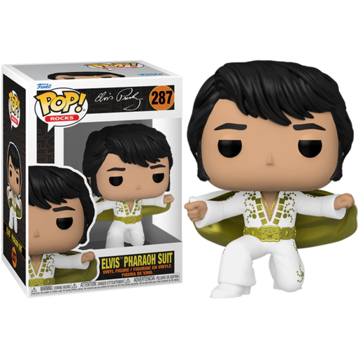 Funko Pop! Elvis Presley - Elvis in Pharaoh Suit #287 - Pop Basement