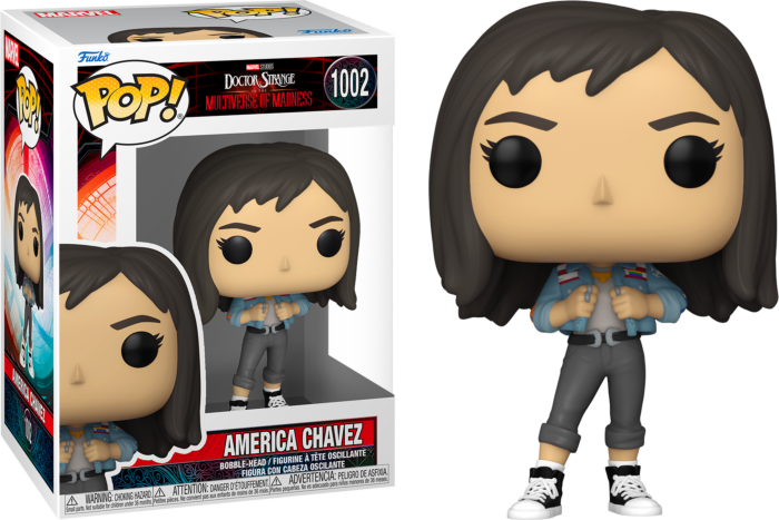 Funko Pop! Doctor Strange in the Multiverse of Madness - America Chavez #1002 - Pop Basement