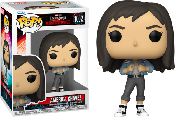Funko Pop! Doctor Strange in the Multiverse of Madness - America Chavez #1002 - Pop Basement