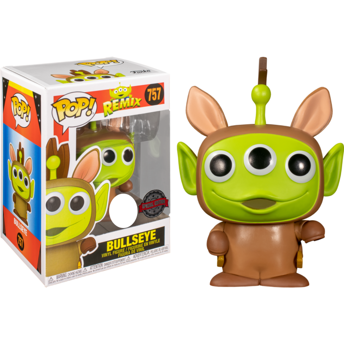 Funko Pop! Pixar - Alien Remix Bullseye #757 - Pop Basement