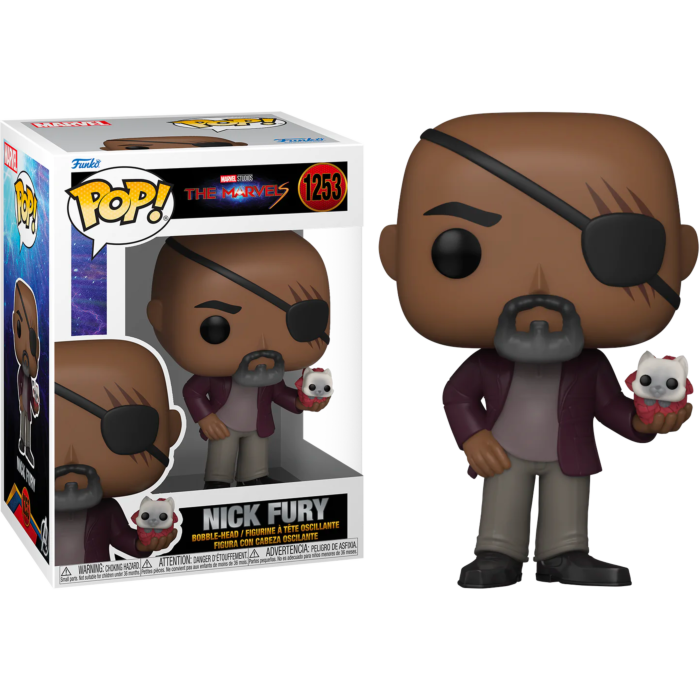 Funko Pop! The Marvels (2023) - Nick Fury #1253 - Pop Basement