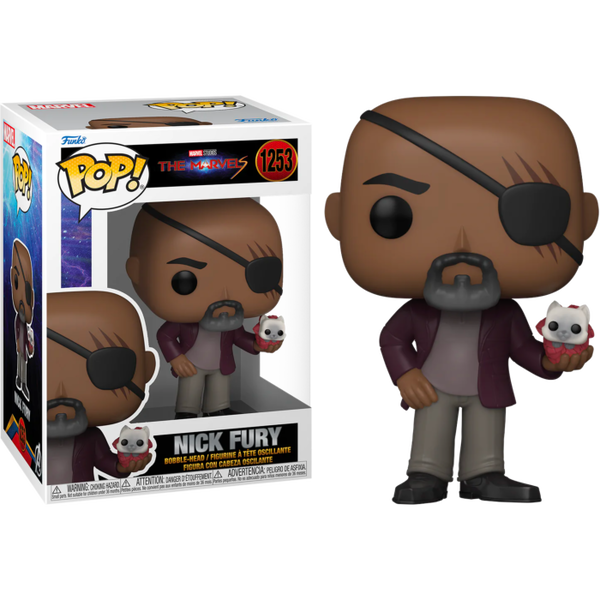 Funko Pop! The Marvels (2023) - Nick Fury #1253 - Pop Basement