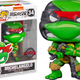 Funko Pop! Teenage Mutant Ninja Turtles (1984) - Michelangelo Comic #34 - Chase Chance - Pop Basement