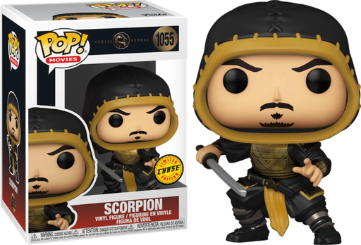 Funko Pop! Mortal Kombat (2021) - Scorpion #1055 - Chase Chance - Pop Basement