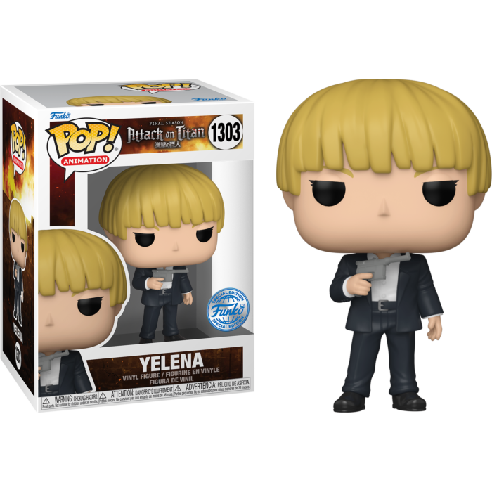 Funko Pop! Attack on Titan - Yelena #1303 - Pop Basement