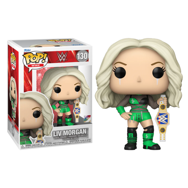 Funko Pop! WWE - Liv Morgan with Belt #130 - Pop Basement