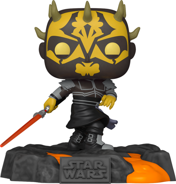 Funko Pop! Star Wars: Red Saber Series Volume 1 - Savage Opress Glow in the Dark Deluxe #521 - Pop Basement