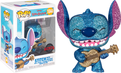 Funko Pop! Lilo & Stitch - Stitch with Ukulele Diamond Glitter #1044 - Pop Basement