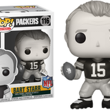 Funko Pop! NFL Legends - Bart Starr Green Bay Packers Black and White Legends #116 - Pop Basement