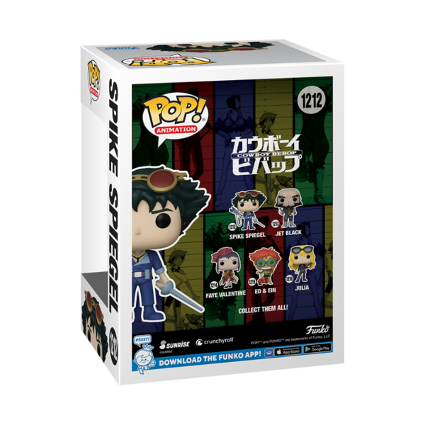 Funko Pop! Cowboy Bebop - Spike Spiegel #1212 - Pop Basement