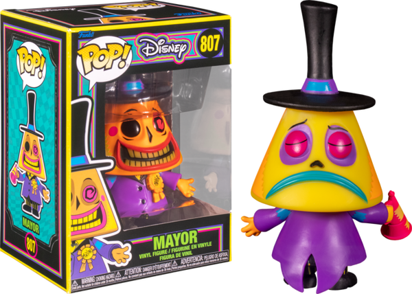 Funko Pop! The Nightmare Before Christmas - Mayor Blacklight #807 - Pop Basement