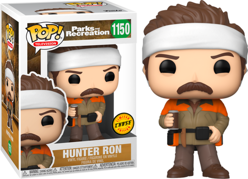 Funko Pop! Parks and Recreation - Hunter Ron #1150 - Chase Chance - Pop Basement