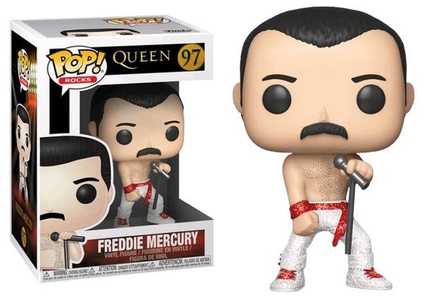 Funko Pop! Queen - Freddie Mercury Diamond Glitter #97 - Pop Basement