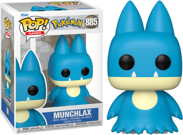 Funko Pop! Pokemon - Munchlax #885 - Pop Basement