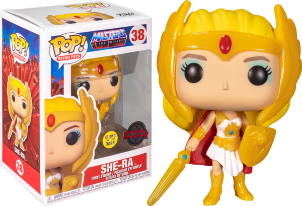 Funko Pop! Masters of the Universe - She-Ra Glow in the Dark #38 - Pop Basement