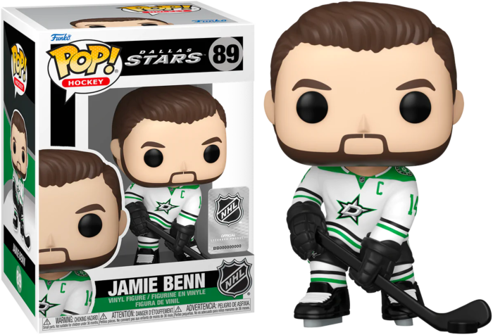 Funko Pop! NHL Hockey - Jamie Benn Dallas Stars Road Jersey #89 - Pop Basement