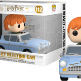 Funko Pop! Rides - Harry Potter - Ron Weasley in Flying Car #112 - Pop Basement