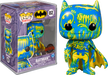 Funko Pop! Batman - Batman Blue & Yellow Artist Series with Pop! Protector #02 - Pop Basement