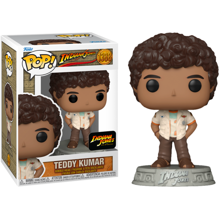 Funko Pop! Indiana Jones and the Dial of Destiny - Teddy Kumar #1388 - Pop Basement