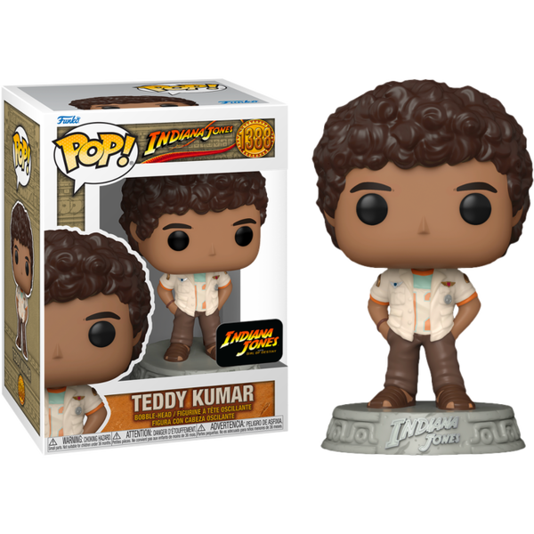 Funko Pop! Indiana Jones and the Dial of Destiny - Teddy Kumar #1388 - Pop Basement
