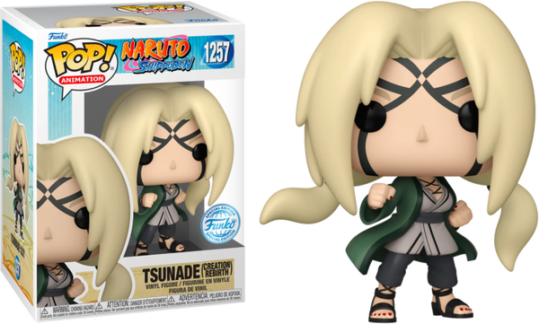 Funko Pop! Naruto: Shippuden - Lady Tsunade (Creation Rebirth) #1257 - Pop Basement