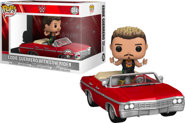 Funko Pop! Rides - WWE - Eddie Guerrero with Low Rider #284 - Pop Basement