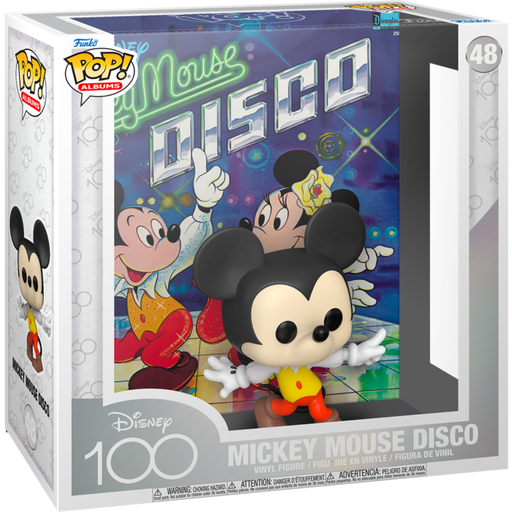 Funko Pop! Albums - Disney 100th - Mickey Mouse Disco #48 - Pop Basement