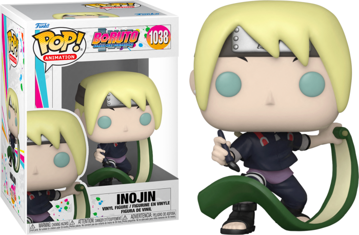 Funko Pop! Boruto: Naruto Next Generations - Inojin Yamanaka #1038 - Pop Basement
