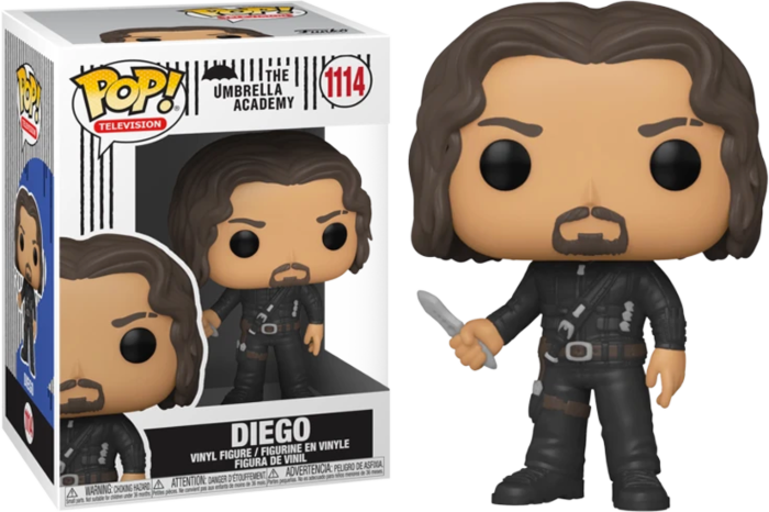 Funko Pop! The Umbrella Academy - Diego Hargreeves with Knife #1114 - Pop Basement