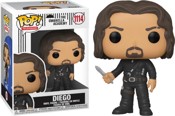 Funko Pop! The Umbrella Academy - Diego Hargreeves with Knife #1114 - Pop Basement