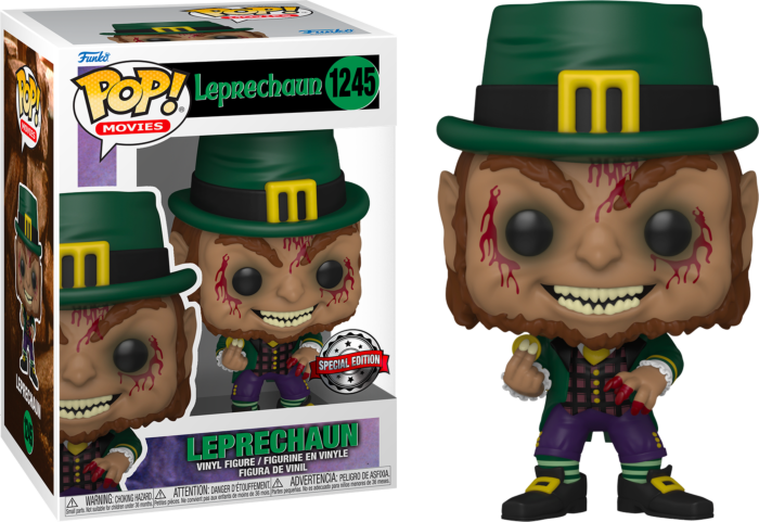 Funko Pop! Leprechaun (1993) - Lubdan The Leprechaun Bloody #1245 - Pop Basement