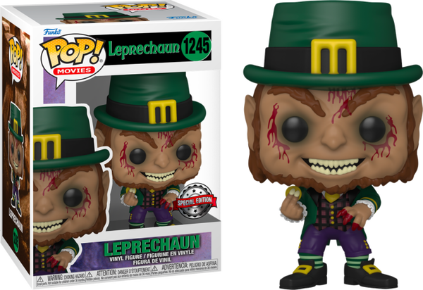 Funko Pop! Leprechaun (1993) - Lubdan The Leprechaun Bloody #1245 - Pop Basement