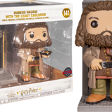 Funko Pop! Harry Potter - Hagrid with The Leaky Cauldron Diagon Alley Diorama Deluxe #141 - Pop Basement